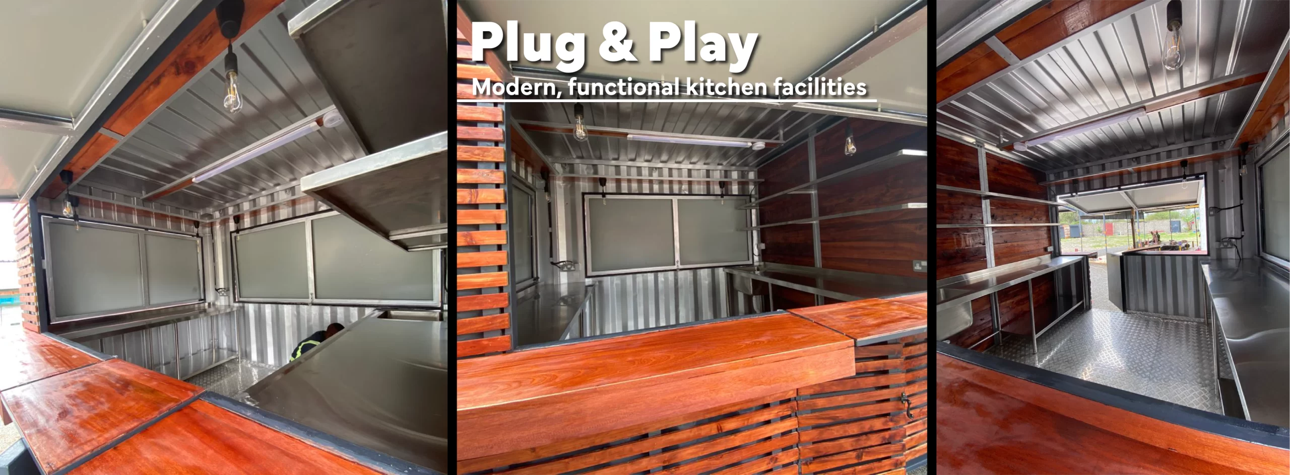 modern container kitchen facility 